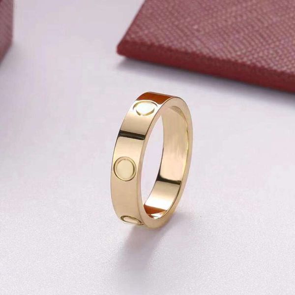 Modeschmuck, personalisierter Gold-Silber-316L-Edelstahl-Designer-Liebhaber-Nagelring für Männer und Frauen