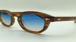 Fashion Johnny Depp Lemtosh Style Sunglass Car conduite des lunettes de soleil extérieures Sport Men Femmes Super Lumière avec boîtier Box Tissu2870275