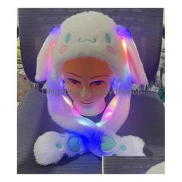 Mode Kawaii Cartoon Boy Girl P Éclairage Chapeau Casquette Avec Oreille Stéréo Hiver Enfants Accessoires Cosplay Chapeaux Mti Choix Drop Livraison Dhkw9