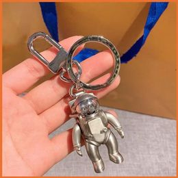 Fashion Key Holder Keychain Spaceman Luxurys Designers Keychain Car Key Portachiavi Keyring CATO GRAM Llavero Porte Cles Bag Charm303c