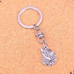 Mode sleutelhanger 23*17 mm Conch Shell Hangers DIY Sieraden CAR Key Chain Ringhouder Souvenir voor cadeau