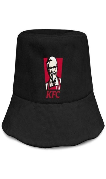 Fashion KFC Unisex Plegable Bucket Hat Cool Team Fisherman Beach Vida vende Bowler Cap Logo KFC Font Kentucky Fried Chicken LEM7022314