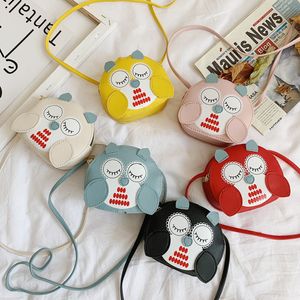 Mode Kids Handtassen Nieuwste Koreaanse Meisjes Mini Prinses Portemonnees Leuke Cartoon Schouder Messenger Bag Kinderen Munt Tas Kerstcadeau