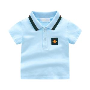 Fashion Kids Polo Shirt Solid Color Boys Polo Shirts Classic Fashion Baby Boys Tops Summer 2-6 jaar kinderen shirts