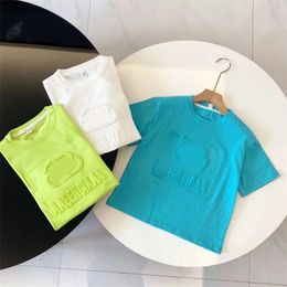 Mode Kinder Shirts Designer Baby Kind Kurzarm Jungen Klassische Marke Tops Mädchen Sommer Kleidung Kinder Kleidung Jungen T-shirt 3 Farben dhgate dh001