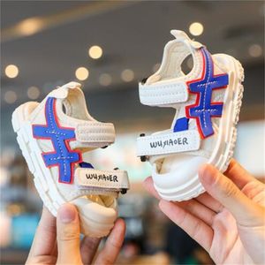 Fashion Kids Shoes Baby First Walkers Cute Cartoon Boys Girls Baotou Sandals Soft Crib Shoes Toddler Infant Anti Slip Sneakers Flats Mocassins
