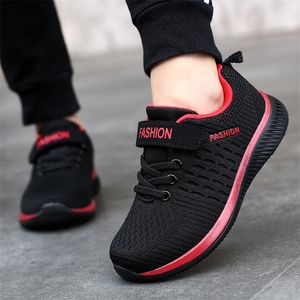 Fashion Kids Sneakers Boys Breathable Tricit Running Sports Chaussures Enfants Nonslip Nonslip Confortable Sneakers décontractés Chaussures Kids 220520