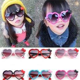 Mode Enfants Lunettes De Soleil Enfants Princesse Mignon Bébé Bonjour-Lunettes En Gros De Haute Qualité Garçons Gilrs Cat Eye Lunettes