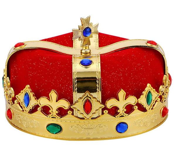 Fashion King Crown Hat Cosplay Prop Children Adult Childre