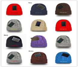 Fashion Gaillos de punto de punto Skulpas de cráneo Hip Hop Winter Wath Wool Shats For Women Men Gorro Bonnet Polo Beanie Whole90754785167792