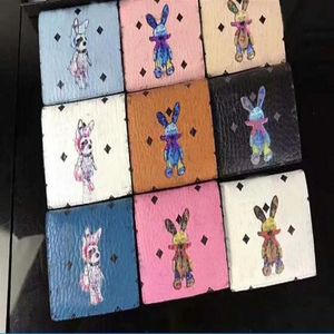 Fashion Korea M topkwaliteit portemonnee 3D konijnenportemonnee236B