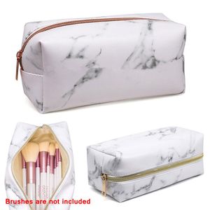 Mode Kosmetyczka Marble Make-uptas Vrouwenbehoefte Feminina Draagbare Tote Toilettas Zak Organizer Beauty Case Cosmetische Zak