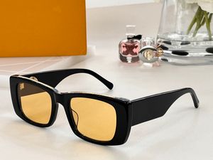 Mode L Coole bril zonnebril voor vrouwen en mannen zomer 2586 stijl anti-ultraviolet retroplaat vierkant full frame glazen willekeurige doos