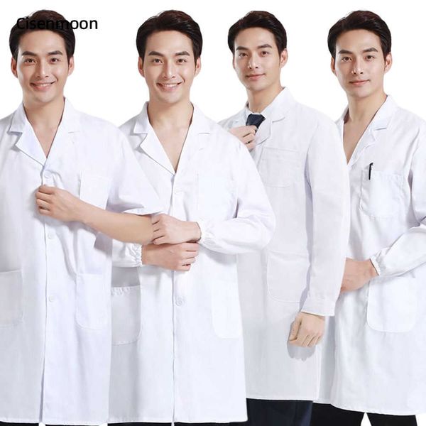 Fashion Lab Batte Beauty Salon Slim Pet Clinic Robe salopette de laboratoire de laboratoire de laboratoire de laboratoire de laboratoire clinique uniforme