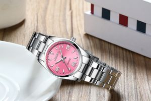 Mode dameshorloge 30 mm wijzerplaat quartz beweging superlegering horlogeband