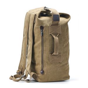 HBP Mode Sac à dos de voyage de grande capacité Sac à main pour hommes Voyage en plein air Sports Tendance Toile Backpacki Hommes Sacs