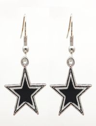 Mode dernière série de sport de conception boucles d'oreilles étoile à cinq branches Europe et États-Unis bijoux de charme de mode Whole8838344