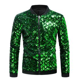 Fashion Lattice Jackets Top Crystals Rhinestons Sequins Fiesta de la noche Celebration Bar de celebración