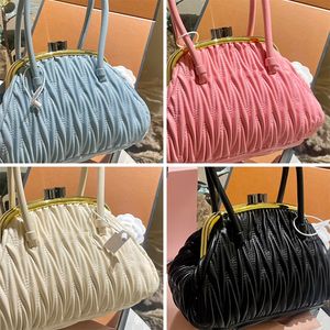 Mode lederen tassen Luxe designer dameshandtassen met driedimensionale textuur en extreem verfijnd effect Elegante lijnen Maten 27 * 9 * 17 cm