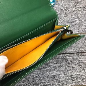 Modeleer nieuwe lange tweevoudige portemonnee Designer Men Women Paris Style Gy Long Zipper Wallet Clutch Turnets283T216H