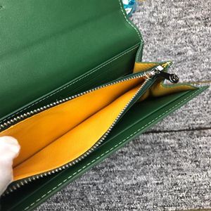 Modeleer nieuwe lange tweevoudige portemonnee Designer Men Women Paris Style Gy Long Zipper Wallet Clutch Turnets283T229H