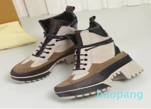 Mode lederen ster vrouwen schoenen vrouw laarzen leer korte herfst winter laarzen enkel zapatillas sapatos femininos sapatilha zapato