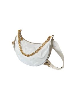 Bolso de hombro de ocio para mujer, bandolera cruzada oblicua de Croissant a la moda, novedad de 2023