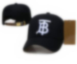 Mode lettre Burberr broderie femmes hommes casquettes de Baseball femme mâle Sport visières casquette de relance chapeau de soleil pour femmes hommes B-12