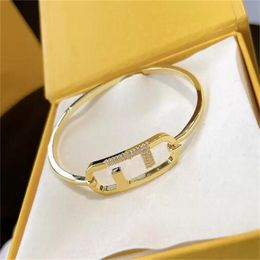 Bracelet de créateur en diamant avec lettres à la mode, amour sans fin, infini, réglable, bijoux de fête pour femmes