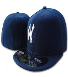 Lettres de mode hommes chapeaux ajustés à bord plat brodé marque Designer s Fans de l'équipe entièrement fermé casquettes de Baseball1871850