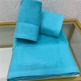 Serviette de bain en coton à motif de lettres de mode serviettes absorbantes de bain de plage à séchage rapide pour enfants ensemble de 3 pièces pour adultes