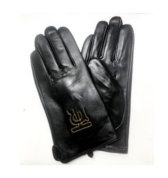 Gants longs en cuir à la mode, accessoires de mariage, mitaines en dentelle pour mariées, cinq longueurs de poignet sans doigts