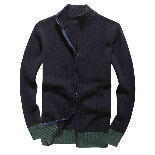 Créateur de mode pulls en tricot de coton à manches longues cardigan veste décontractée ample vêtements se promener chaud df I KNT2I