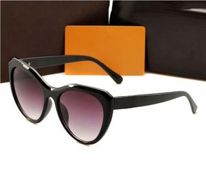 Fashion Lou top cool lunettes de soleil L femmes lunettes de soleil oeil de chat ovale designer V lunettes de soleil pour femme protection UV verre de résine d'acatate avec boîte d'origine