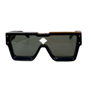 Mode lou vut cool zonnebril vintage vierkant voor vrouw designer heren groot frame zonnebril oversized bril yeglass frame z1565W z1547e z1502w sunglas