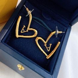 Boucles d'oreilles créoles en or pour femmes, bijoux de fête, amoureux de mariage, cadeau de fiançailles, avec boîte NRJ226Q