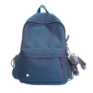 Fashion Lu Nylon pour ordinateur portable Shoolbag Loisure Sacs adolescents Campus Sac à dos haute capacité avec les étudiants sacs à dos GCOTX GCOTX