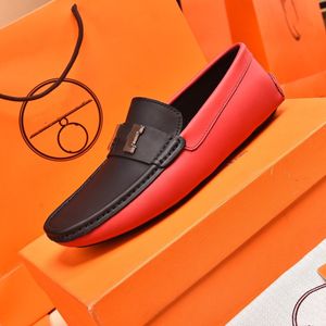 Mode Luxe Italiaanse Nieuwe Mannen Leren Schoenen Formele Office Designer Jurk Schoenen Hoge Kwaliteit Feest Bruiloft Wit Bruin Schoeisel Oxfords Loafers