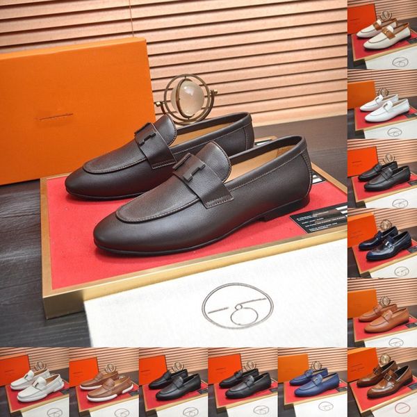 67MODEL Mode luxueux hommes chaussures richelieu grande taille 45 concepteur de mariage chaussures en cuir hommes sans lacet bout pointu chaussures habillées de luxe chaussures formelles multicolores