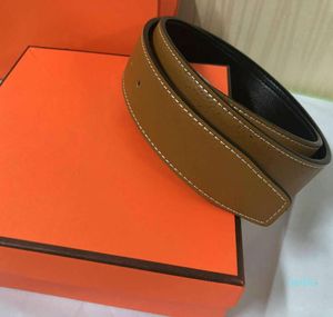 Fashion Luxury ceinture authentique en cuir ceinture de haute qualité H ceintures de boucle lisse pour femmes pour femmes jeans jeans strap1087589