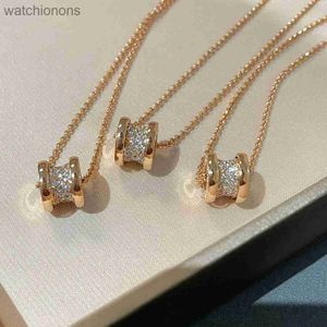 Mode Luxe Blgarry Designer Necklace v Gold Hoge Kwaliteit Kleine man taille Set met diamant rosé goud ketting sieraden met logo en geschenkdoos