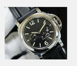 Moda de lujo NUEVO AUTÉNTICO BOMBERG BOLT BLANCO PVD GOMA PULSERA RELOJ 42 mm Relojes para hombres de calidad superior