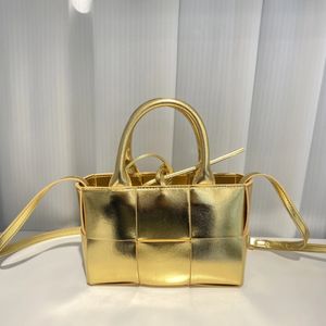 Mini sac à main en cuir tissé pour femmes, sac à bandoulière de Style design de luxe à la mode