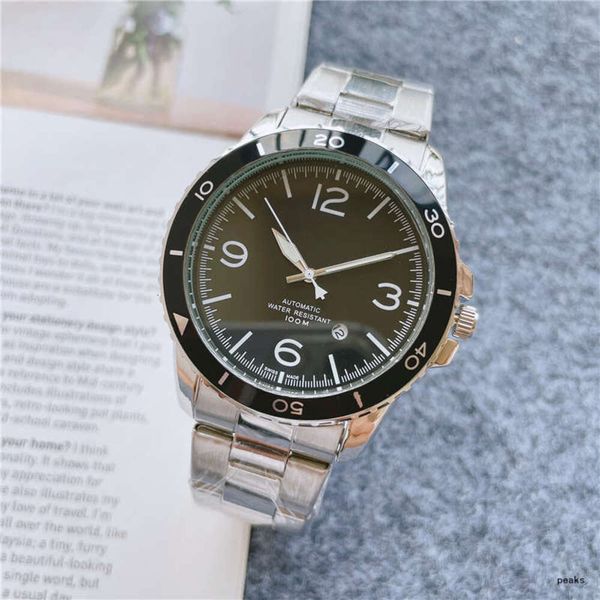 Diseñador de lujo de moda BR Beller Nuevos relojes de pulsera para hombre Producto automático B Reloj R para hombre Cuarzo de tres pines