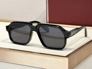 Mode luxe designer hommes femmes lunettes de soleil vintage premium acétate rectangle lunettes en plein air tendance style polyvalent anti-ultraviolet venir avec étui