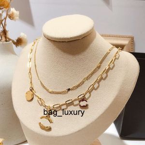 Mode Luxe Designer Colliers Femmes Mémoire Pendentif Collier 18 Or Cadeau Dainty Bijoux Collier Celtique En Acier Inoxydable Longue Chaîne De Mariage Anniversaire Corde Chai