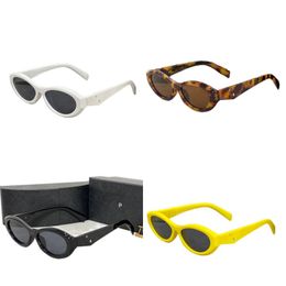 Lunettes de soleil de luxe de mode œil de chat lunettes de cadre léopard ellipses protection uv lunettes de soleil polarisées lunettes de sport accessoires de personnalité fa083 E4