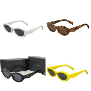 Moda de lujo gafas de sol de diseño ojo de gato gafas con montura de leopardo elipses protección UV gafas de sol polarizadas gafas deportivas accesorios de personalidad fa083 E4