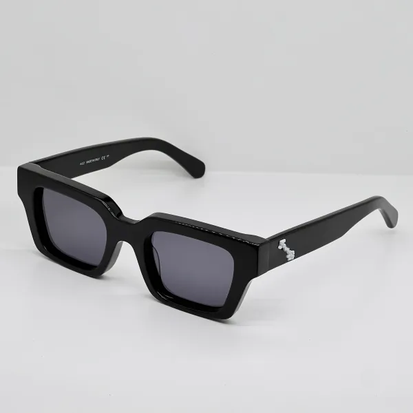 Gafas de sol de diseñador de lujo para mujeres y hombres Estilo fresco Moda caliente Placa gruesa clásica Gafas de caja en blanco y negro Ocio al aire libre Gafas de sol originales