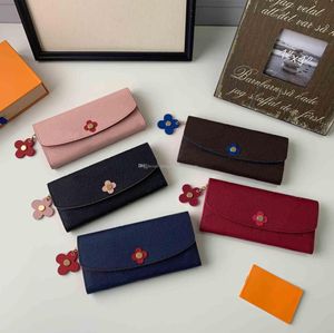 Mode luxe designer Wallet Coin Purse 2019 Nieuwe Fashion Flower Print Dames Wallet Pochette Luxe Wallet615759999